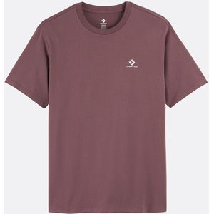 CONVERSE - Star Chevron - T-shirt - Rood - Katoen