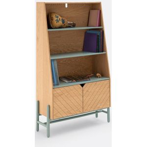 La Redoute Intérieurs - Waldo - Bibliotheek/opbergrek - Eikenhout - Licht Hout