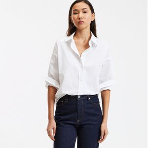 Apolline - Oversized Tuniekhemd - Wit - Katoen