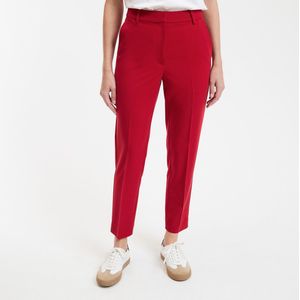 LA REDOUTE COLLECTIONS - Capri Broek - Rood - Polyester - 7/8 Lengte