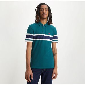 Slim polo housemark LEVI'S. Katoen materiaal. Maten S. Groen kleur