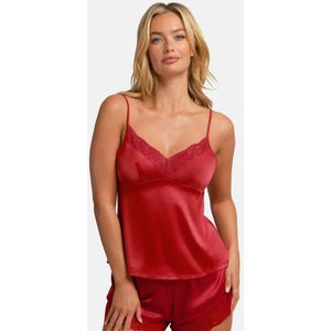 Dorina - Caraco Alexa - Tanktop - Rood - Polyester