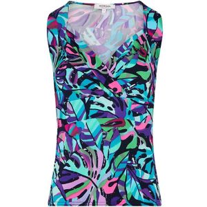 MORGAN - Bedrukt T-shirt zonder Mouwen - Multicolor - Polyester