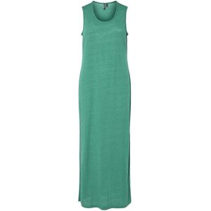 PIECES - Lange Jurk - Muntgroen - Polyester