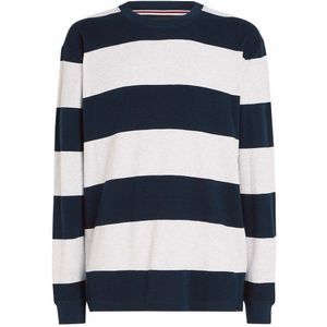 TOMMY JEANS - Gestreept T-shirt - Blauw - Katoen