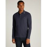 Calvin Klein - Stretch Tipping - Poloshirt - Katoen - Blauw
