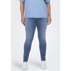 Skinny jeans met hoge taille ONLY CARMAKOMA. Denim materiaal. Maten 44 FR - 42 EU L32. Blauw kleur