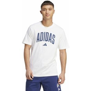 ADIDAS SPORTSWEAR - Collegiate - T-shirt - Wit - Katoen
