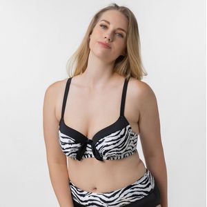 Bikini-BH met cups  Nouméa DORINA.  materiaal. Maten 105F FR - 90F EU. Wit kleur