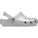 Klompen Classic Glitter T CROCS. Synthetisch materiaal. Maten 25/26. Zilver kleur