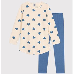 Nachthemd PETIT BATEAU. Katoen materiaal. Maten 4 jaar - 102 cm. Blauw kleur