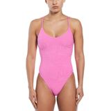 Badpak Retro Flow NIKE.  materiaal. Maten L. Roze kleur