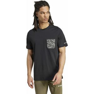 Adidas - Terrex Graphic T-shirt - Zwart - 100% Katoen