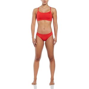 NIKE - Bikini Racerback - Rood - 2-delig - Effen