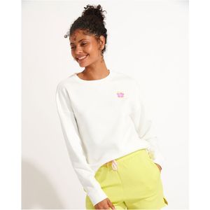 Sweater Swanton Bayjoy BANANA MOON. Katoen materiaal. Maten XL. Wit kleur