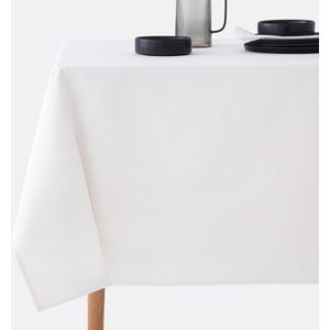 La Redoute Interieurs - Tafelkleed - Wit - Katoen - Anti-vlekken