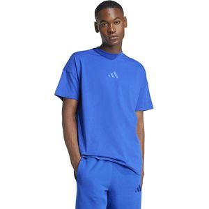 ADIDAS - ALL SZN - T-shirt - Koningsblauw - Katoen