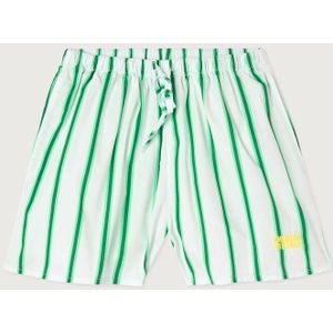 AMERICAN VINTAGE - Korte Broek - Groen - Katoen - Elastische Tailleband