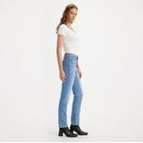 Jeans 724™ High Rise Straight LEVI'S. Denim materiaal. Maten Maat 29 (US) - Lengte 34. Blauw kleur