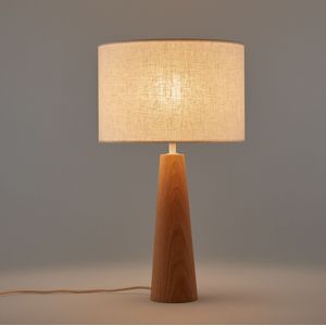 Hanglamp/Lampenkap in linnen Ø30cm, Thade LA REDOUTE INTERIEURS. Linnen materiaal. Maten één maat. Wit kleur