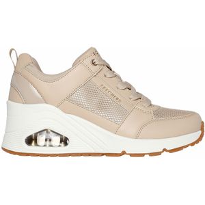 Sneakers Uno Wedge - Everything Nice SKECHERS. Polyurethaan materiaal. Maten 38. Beige kleur