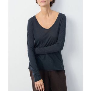 AMERICAN VINTAGE - Jacksonville - T-shirt - Blauw - Katoen