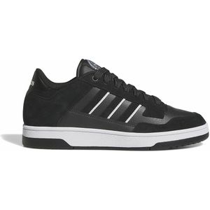 Sneakers Rapid Court Low ADIDAS SPORTSWEAR. Leer materiaal. Maten 41 1/3. Zwart kleur