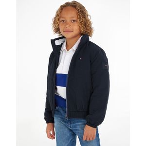 Bomber jacket TOMMY HILFIGER. Nylon/polyamide materiaal. Maten 10 jaar - 138 cm. Blauw kleur