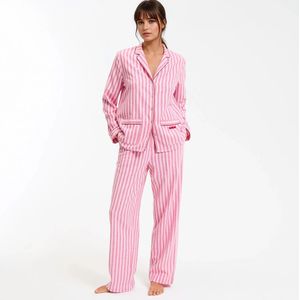 LA REDOUTE COLLECTIONS - Pyjama - Rood - Flanel - Winter