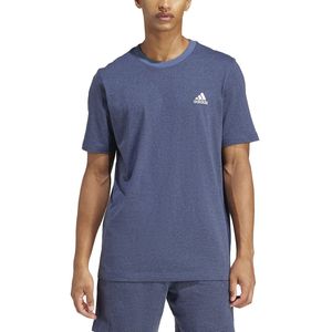 T-shirt met korte mouwen, klein logo ADIDAS SPORTSWEAR. Katoen materiaal. Maten S. Blauw kleur