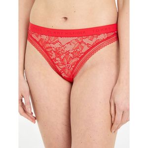 TOMMY HILFIGER - String Lace - Rood - Polyamide