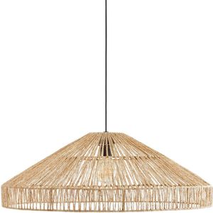 Hanglamp Ø70 cm, Yaku LA REDOUTE INTERIEURS. Hennep materiaal. Maten één maat. Beige kleur