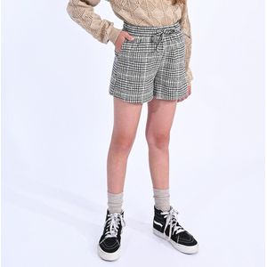 Geruite short MOLLY BRACKEN GIRL. Katoen materiaal. Maten 12 jaar - 150 cm. Beige kleur