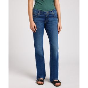 Bootcut jeans, lage taille LEE. Denim materiaal. Maten Maat 26 (US) - Lengte 31. Blauw kleur