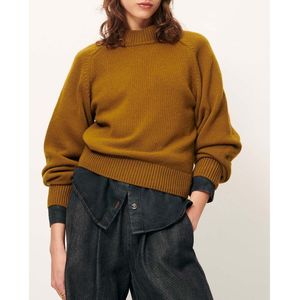 Sessùn - DALAN - Trui - Kastanje - Wol en Kasjmier