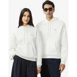 Lacoste - Heavy Cotton Hoodie - Sweatshirt - Wit - Katoen