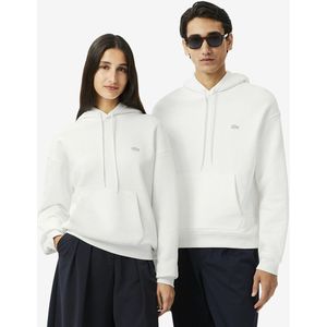 Lacoste - Heavy Cotton Hoodie - Sweatshirt - Wit - Katoen