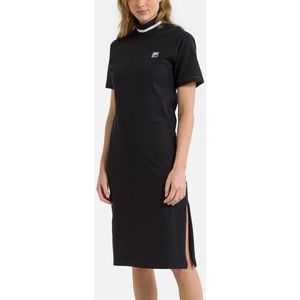 T-shirt jurk in piqué katoen, Bialowiez FILA. Katoen materiaal. Maten M. Zwart kleur