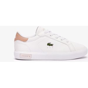 Lage sneakers Powercourt Cader LACOSTE. Polyurethaan materiaal. Maten 34. Wit kleur