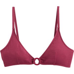 Triangel bikini-BH ANJA PARIS X LA REDOUTE COLLECTIONS.  materiaal. Maten 40 FR - 38 EU. Rood kleur
