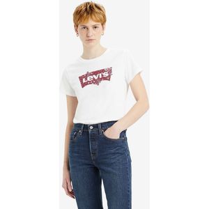 Levi´s - The Perfect T-shirt - Casual Shirt - Wit - 100% Katoen