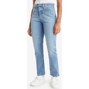 Rechte jeans 501® Original LEVI'S. Denim materiaal. Maten Maat 32 (US) - Lengte 32. Blauw kleur