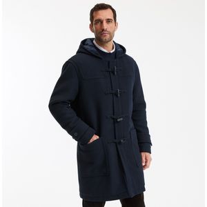 La Redoute Collections - Signature - Duffelcoat - Donker Marine - Wol Materiaal