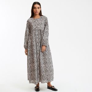 Suzie - Maxi-jurk - Luipaardprint - Katoen