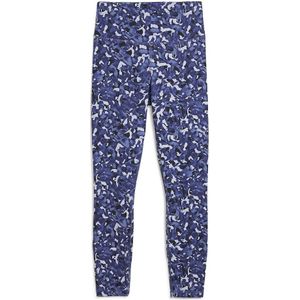 PUMA - GRAPHIC - Sportlegging - Blauw - Polyester