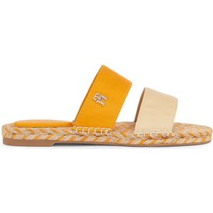 Platte muiltjes Espadrille TOMMY HILFIGER. Polyester materiaal. Maten 41. Beige kleur