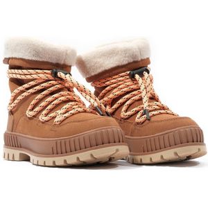 Boots in gevoerd leer Pallashock Hiver PALLADIUM. Leer materiaal. Maten 40. Beige kleur