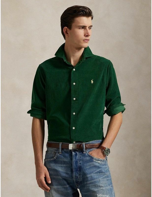 Polo Ralph Lauren - CORDUROY - Vrijetijdsoverhemd - Regular Fit - Puur Katoen