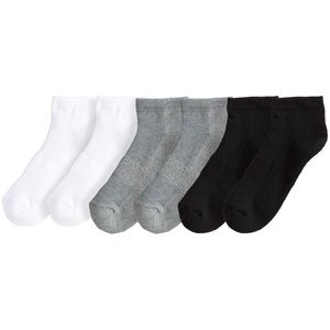 Set van 6 paar sokken, made in Europe LA REDOUTE COLLECTIONS. Katoen materiaal. Maten 46/48. Wit kleur
