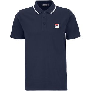 Polo met korte mouwen Leitmeritz FILA. Katoen materiaal. Maten XXL. Blauw kleur